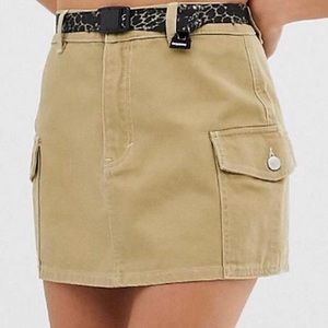Pull&bear utility skirt brand new